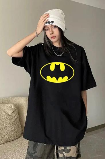 Siyah Unisex Batman Symbol T-Shirt