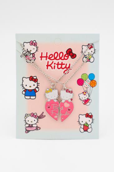 Hello Kitty Zincirli 2’li BFF Kolye