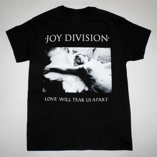 Siyah Yeni Joy Division (Unisex) T-Shirt