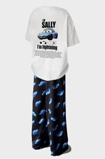I’m Sally Car T-Shirt Eşofman Altı Takımı