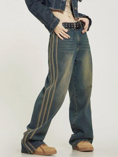 Vintage Wide Leg Jean Bol Paça Kot Pantolon